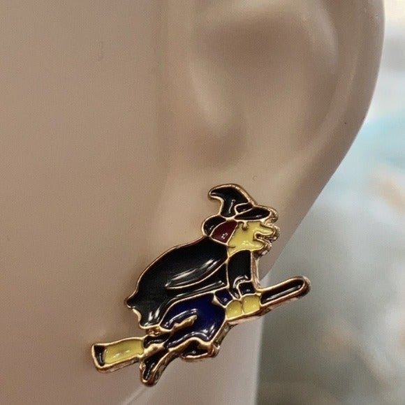 Witch broom cerco Earrings - Picture 8 of 9